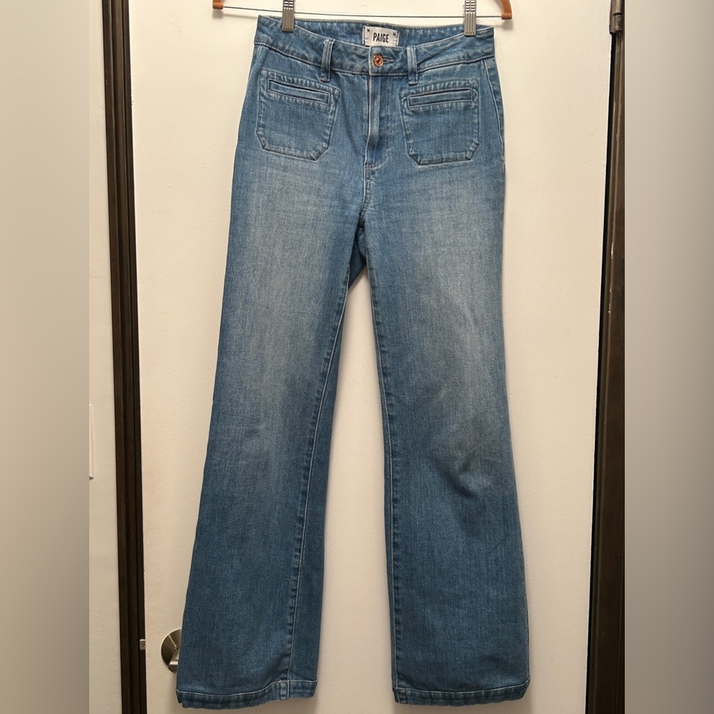 Paige Leenah Patch Pocket Jeans